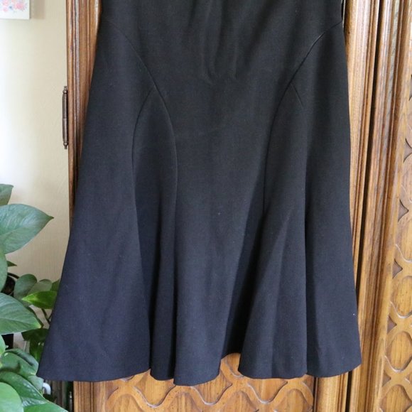 Ann Taylor LOFT Black Fit and Flare Ponte Dress - Style 332411 - Picture 5 of 16